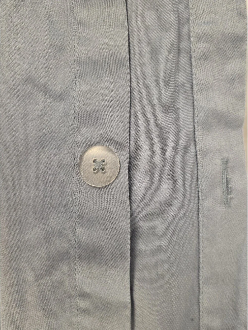 Christian Siriano NY Cotton Sateen Queen Duvet Cover Set - Blue/White